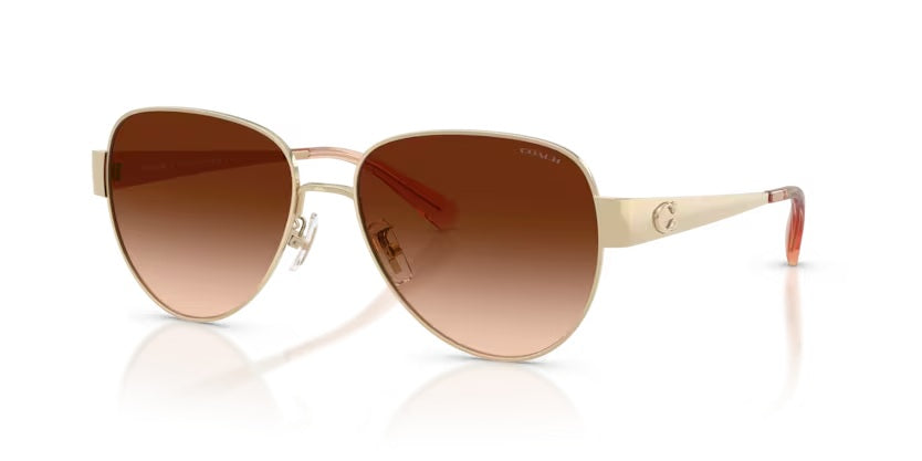 COACH 7186 CDP37 SHINY LIGHT GOLD 900574