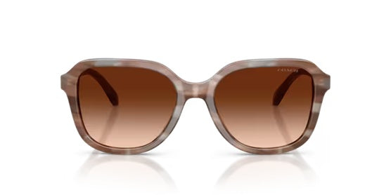 COACH 8437U CBY87 STRIATED REDWOOD/MAPLE 590174