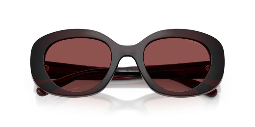 COACH 8463U TRANSPARENT GARNET 596375