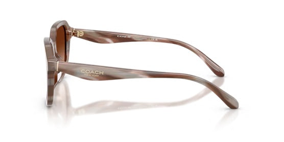 COACH 8437U CBY87 STRIATED REDWOOD/MAPLE 590174