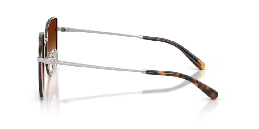 COACH 7184D CBZ51 SHINY SILVER / DARK TORTOISE 94775M