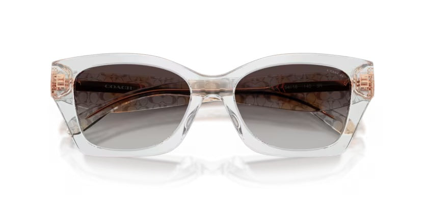 COACH 8451 CDP49 59358G TRANSPARENT GREY